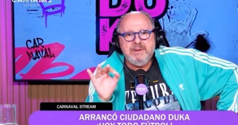 Más problemas en el canal vinculado a Toviggino: «Duka» le pegó a la conducción y le bajaron el programa