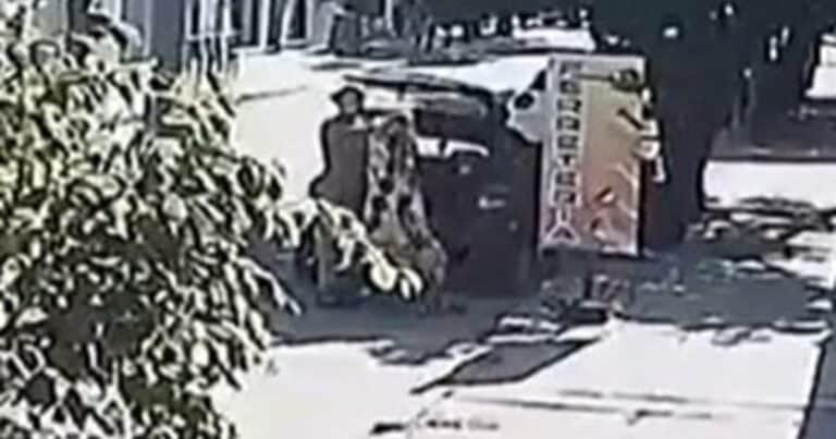Caso Agostina Vega: el video que muestra a Barrelier y Andreani con el Ford Ka negro después del crimen