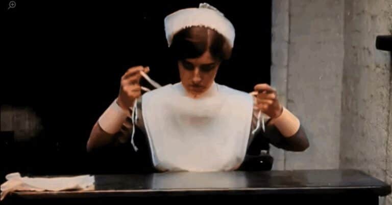 Un video a color único de 1918 muestra cómo se combatía la gripe española
