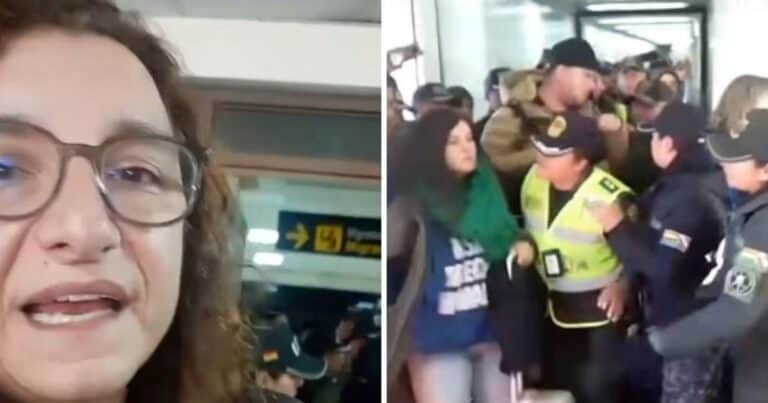 Denuncian que diputados del peronismo y la izquierda fueron retenidos en el aeropuerto de La Paz cuando intentaba ingresar a Bolivia