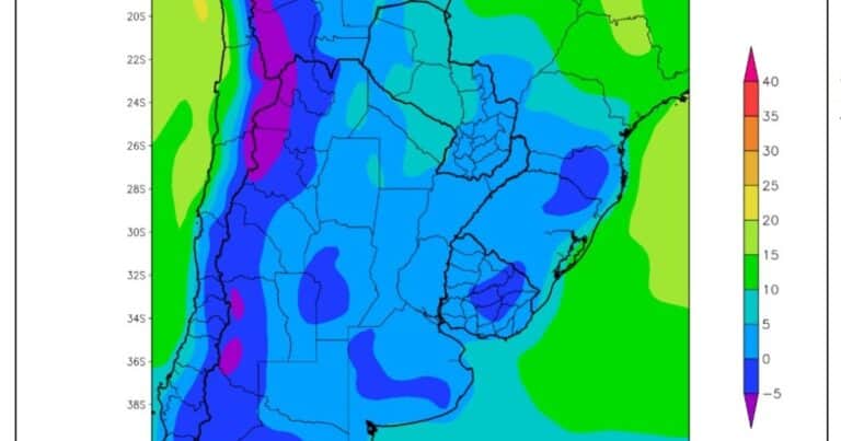 «Vigorosa irrupción de vientos polares»: se espera una semana helada con lluvias desiguales