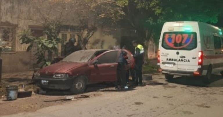 Horror en Tucumán: hallaron el cuerpo calcinado de una mujer dentro de un auto y con un cable alrededor del cuello