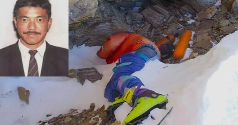 Una expedición recuperará el cuerpo de «Green Boots», la víctima que yace hace más de 30 años en el Everest