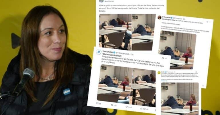 Los trolls libertarios salieron a cruzar a María Eugenia Vidal por pedir la renuncia de Adorni: foto en el VIP de un aeropuerto y una respuesta lapidaria