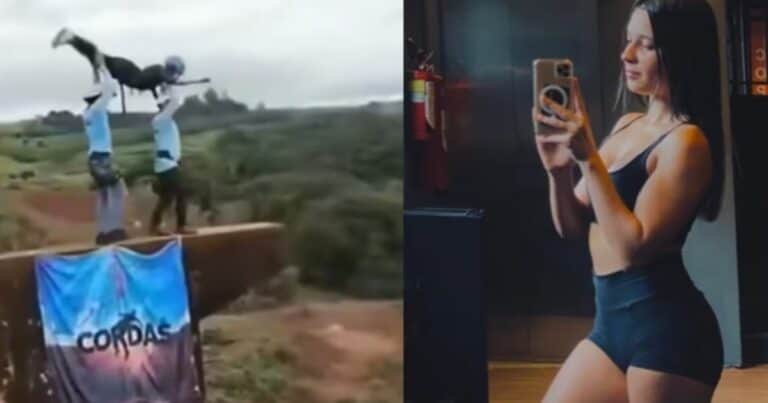 Quién era María Eduarda Rodrigues de Freitas, la joven que murió tras ser lanzada sin atar en un salto de puentismo en Brasil