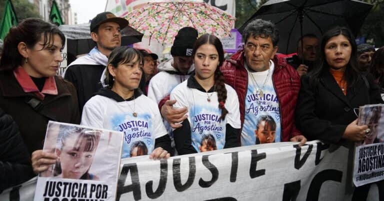 El fuerte reclamo de la abuela de Agostina Vega en la marcha por Ni Una Menos en Córdoba: «A mi hija nadie la escuchó»