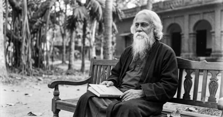 Rabindranath Tagore, filósofo indio: «La verdadera amistad es como la fosforescencia, resplandece mejor cuando todo se ha oscurecido»