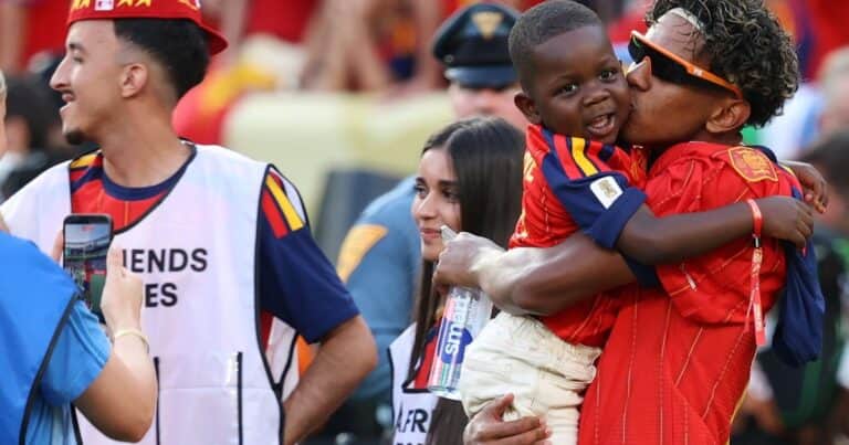 Quién es Keyne, el tierno hermano de Lamine Yamal que se robó las miradas en la final del Mundial 2026