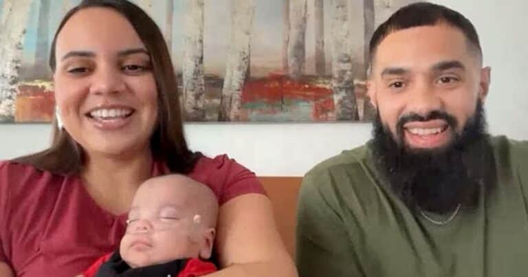Dio a luz en una ambulancia durante una tormenta de nieve sin saber que estaba embarazada: su bebé prematuro fue dado de alta tras 154 días en terapia intensiva