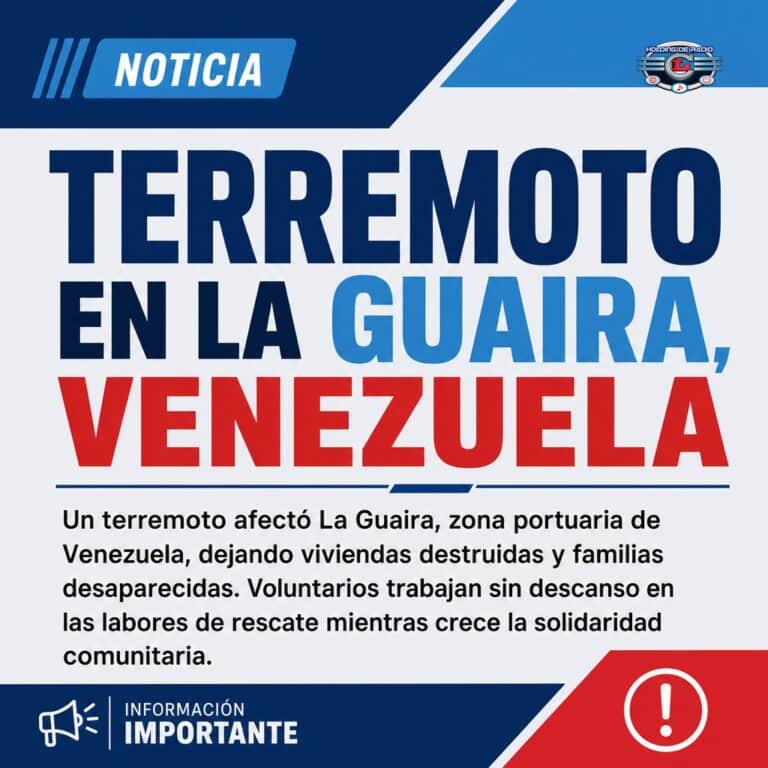 En La Guaira, zona cero del terremoto: familias buscando entre los escombros. Desde el puerto…