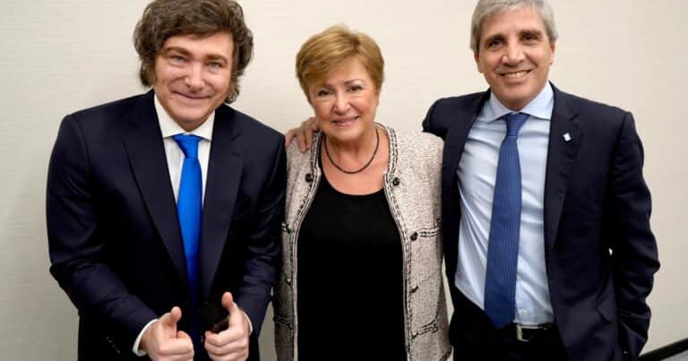 La directora gerente del FMI Kristalina Georgieva vendrá a la Argentina a fin de mes