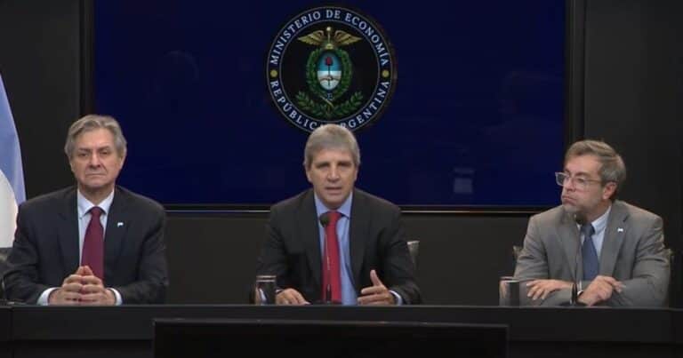Caputo presentó su plan para pagar la deuda y dijo que no prevé volver a Wall Street: «No es un objetivo, es una opción»
