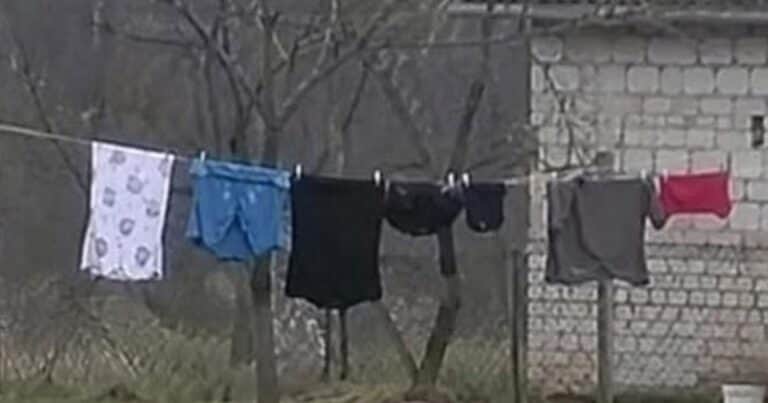Alguien le robaba la ropa y quedó asombrado al descubrir al ladrón