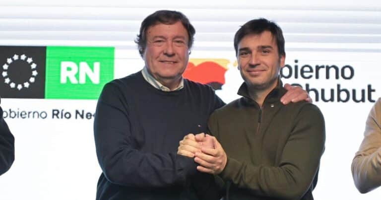 Chubut y Río Negro firmaron un acuerdo por una obra energética de $17 mil millones y cerraron un conflicto judicial de 25 años