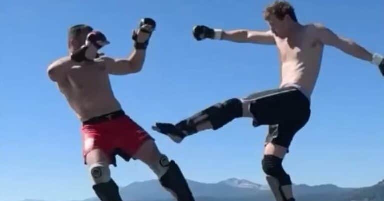 «¿Cómo te atreves?»: el video del combate entre Mark Zuckerberg, fundador de Facebook, y un campeón de la UFC