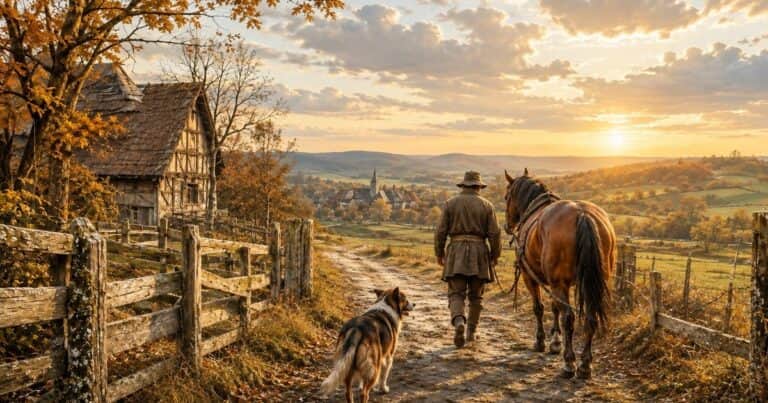 El antiguo proverbio alemán que da una lección sobre la vida: «Una cerca dura 3 años, un perro dura 3 cercas, un caballo dura 3 perros y un hombre dura 3 caballos»