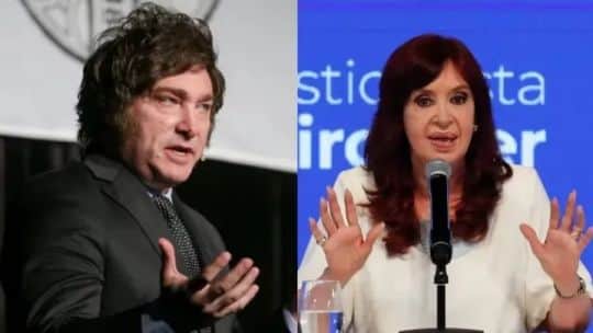 Encuesta: Milei primero en imagen positiva, pero Cristina Kirchner con mejor diferencial