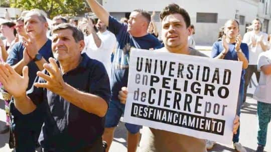 Ultimátum judicial por las universidades: el Gobierno tiene cinco días para girar los fondos y cumplir la ley
