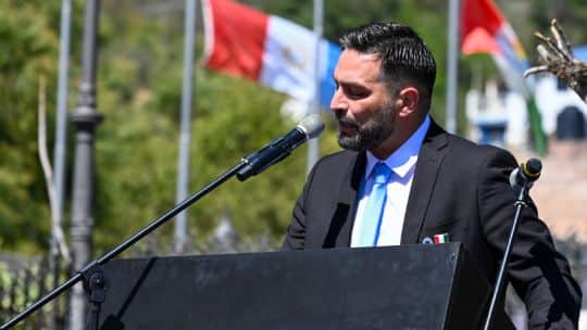 Lemos recibió a Bornoroni en Río Ceballos: "Hay que construir una mayoría para gobernar Córdoba"