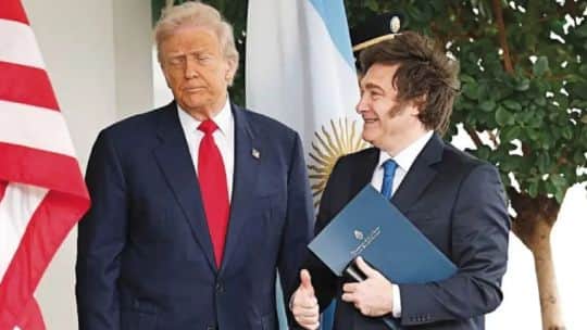 Trump le pidió a Milei que acelere el acuerdo comercial con Estados Unidos y lo lleve al Congreso