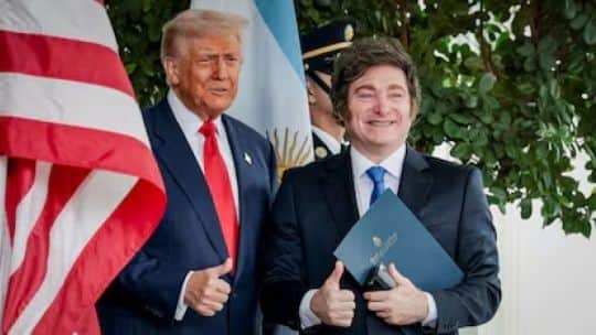 Milei sobre los dichos de Trump y las Malvinas: "Ayer pasó algo muy fuerte respecto a la causa más importante y sagrada de los argentinos"