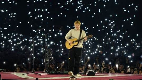 Polémica con Ed Sheeran y su show en Argentina: "bajaron" a Macklemore como por su apoyo a Palestina