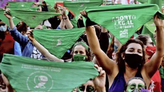 Los pañuelos verdes y el cambio demográfico