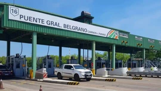 Cuánto costará el peaje en la Ruta 12 y qué pasará con el multipase del puente Chaco-Corrientes