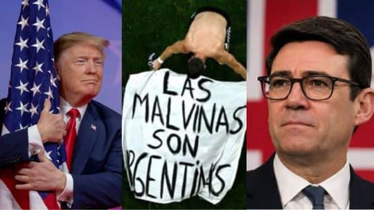 Malvinas: Trump dio una respuesta evasiva al Reino Unido y no descartó revisar la postura de EE. UU.
