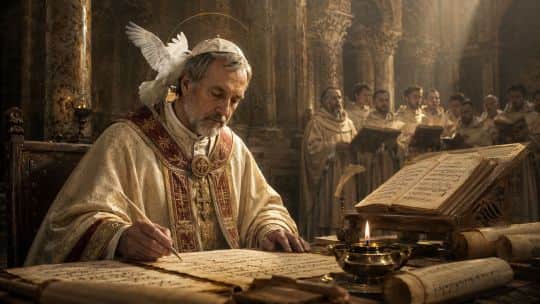 San Gregorio Magno, el sabio pontífice y doctor de la Iglesia que reformó el canto sacro