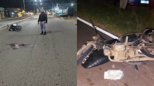 Murió un motociclista tras un siniestro vial en Barranqueras