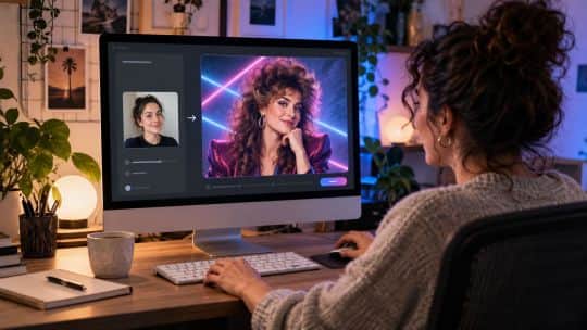 Cómo hacer el trend de los '80 con ChatGPT: el prompt viral para transformar tus fotos