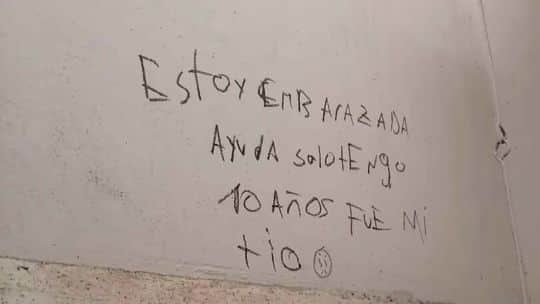 Una pintada en una escuela de Rawson activó una investigación por el presunto abuso de una niña de 10 años