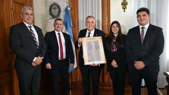Jaldo destacó el hallazgo de un documento de 1833 sobre las Islas Malvinas
