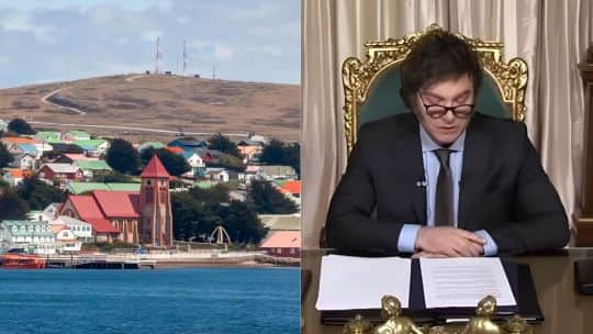 Javier Milei no convence con su nueva narrativa malvinera