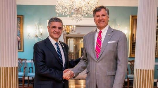 Jorge Macri se reunió con Landau y destacó la agenda de seguridad e inversiones con EE.UU.