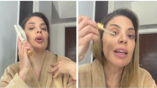 Virginia Gallardo se maquilló en un video para explicar la inflación antes de ver a Javier Milei