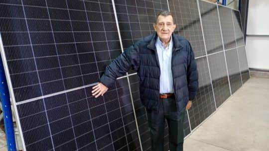 Tras inaugurar el mayor parque solar de Córdoba, Bugliotti proyecta otro en Carlos Paz