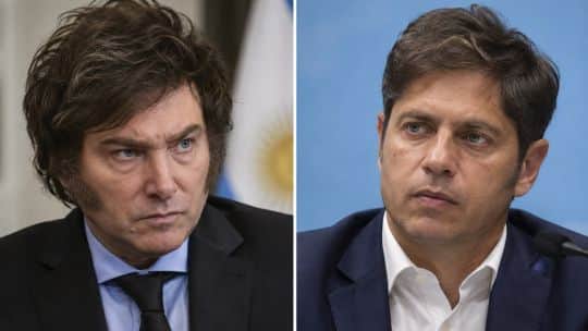 Javier Milei y Axel Kicillof, dos irresponsables que llevaron sus discusiones a Nueva york