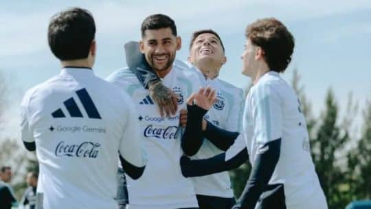 La Selección arriba a Córdoba con ‘Cuti’ Romero como nuevo capitán