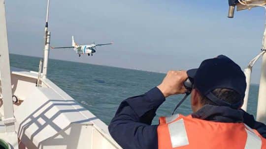 Prefectura mantiene la búsqueda de los kayakistas en la costa