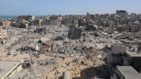 Un diapasón en la guerra de Gaza