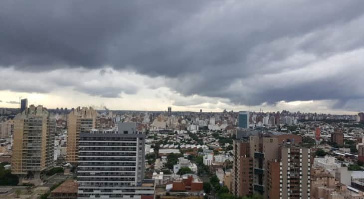 Alertan por tormentas y eventual granizo para Córdoba Capital