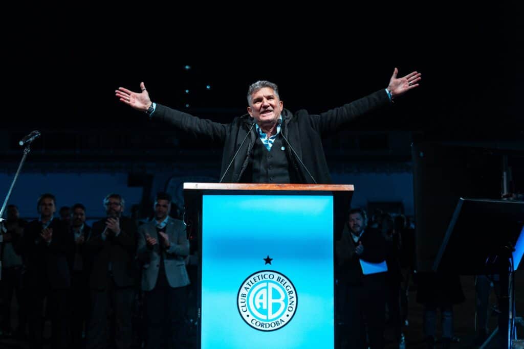 Artime, tras la reforma del estatuto de Belgrano: futuro político, crecimiento del club y el proyecto para el Gigante