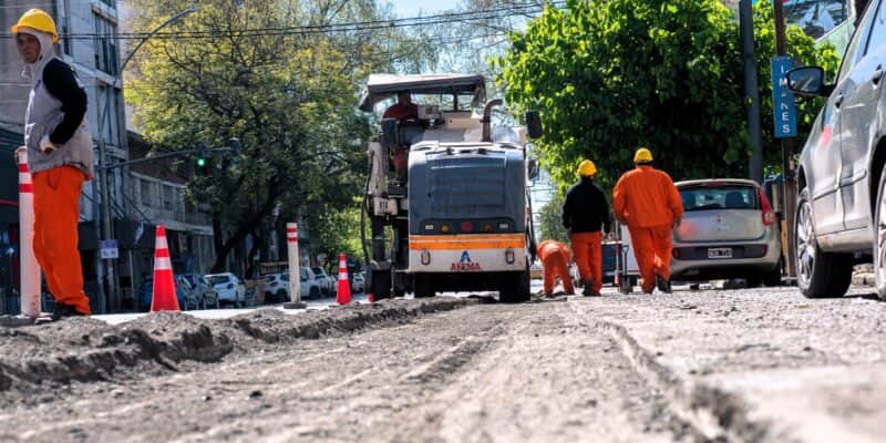 Inicia este lunes la rehabilitación de 1.300 metros lineales de avenida Vélez Sarsfield
