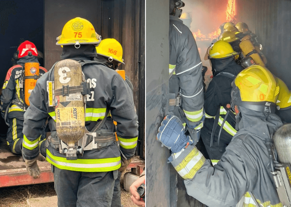 Bomberos voluntarios lanzan una campaña para comprar un camión forestal