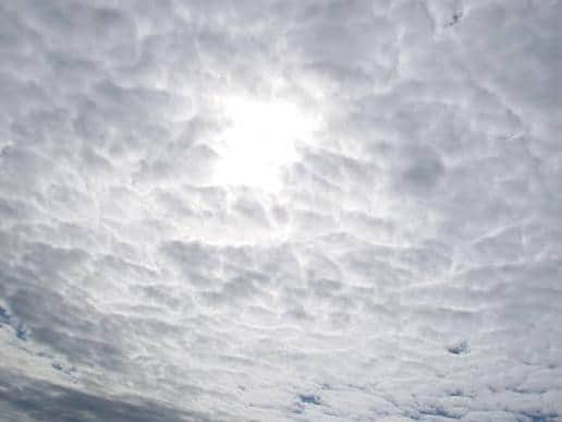 Lunes con cielo cubierto y una máxima de 16°C