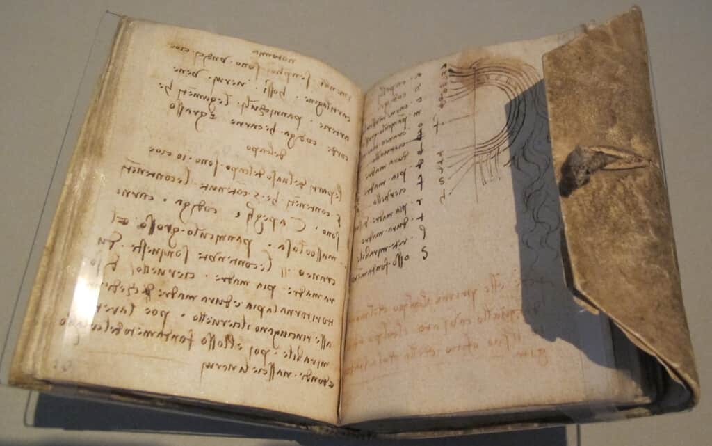 Un dibujo de Leonardo da Vinci escondía un mapa oculto. La obra ha revelado los túneles secretos de un castillo del S.XV