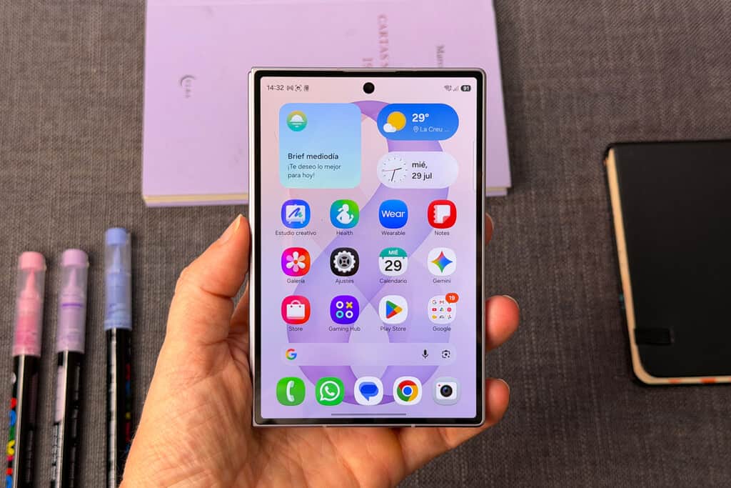 Estuve dos semanas usando el Galaxy Z Fold8 y tengo claro todo lo que espero del iPhone plegable