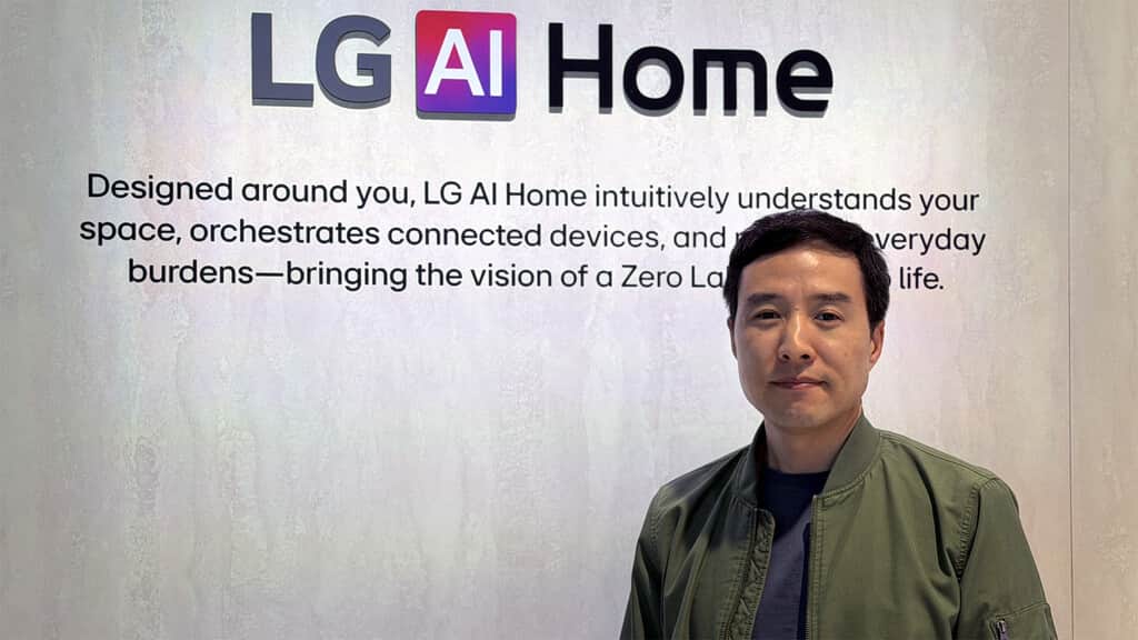 "El futuro del hogar conectado no es instalar otra app más, es hablarle a tu casa por Telegram", Noh Beom-jun, directivo de LG